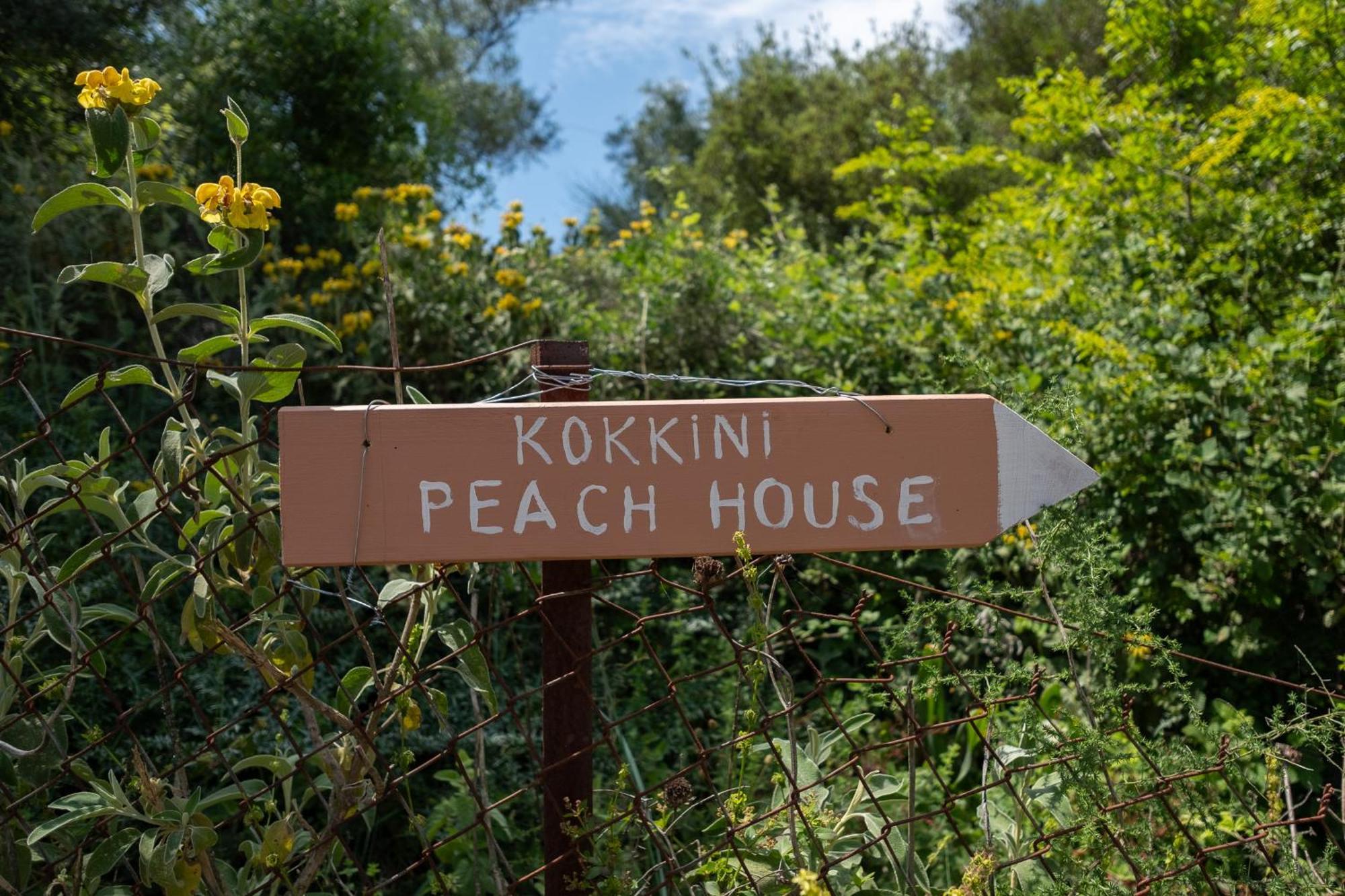 Kokkini Peach House Apartment Kokkínion Exterior photo